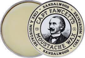 Captain Fawcett Moustache Wax Sandalwood 15ml