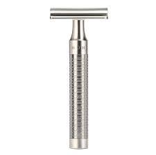 Muhle ROCCA Closed Comb Saftey Razor in Stainless Steel
