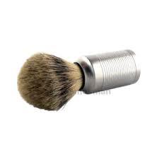 Muhle 99X31M94 ROCCA Silvertip Fibre Shaving Brush Stainless Steel