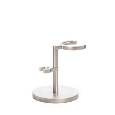 Muhle ROCCA Brush Matte Chrome Stand for Safety Razor