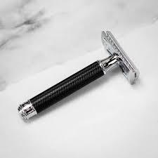 Muhle Traditional R89 Safety Razor Closed Comb Black Handle