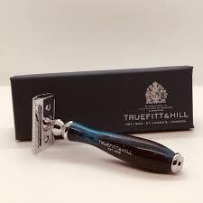 Truefitt and Hill Wellington Razor Double Edge Blue Opal