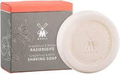 Muhle Grapefruit and Mint Shaving Soap 65g A Refreshing Shave