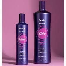 Fanola Wonder Soft And Shine No Yellow Shampoo 350ml