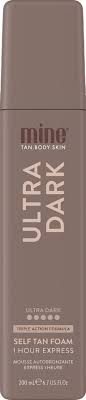 Minetan Ultra Dark Self Tan Mousse 200ml