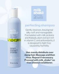 Milkshake No Frizz Allowed Perfecting Shampoo