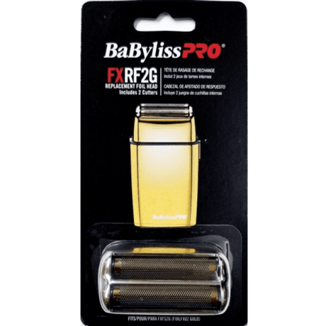 BabylissPRO Replacement Foil Shaver Head - Gold.
