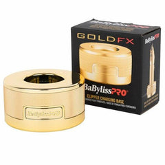 BabylissPRO Charging Base Clipper - Gold.