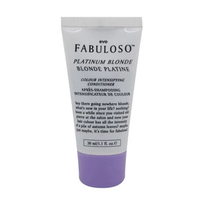Evo platinum blonde colour boosting conditioner 30ml