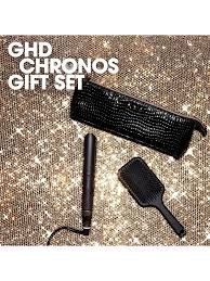 ghd Chronos Hair Straightener Gift Set with Bag and Paddle Brush