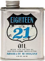 18 21 Man Made Beard & Hair Oil- Absolute Mahogany 2oz