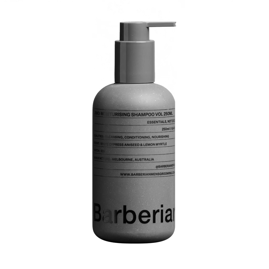 Barberian Man Jimo Moisturising Shampoo 250ml