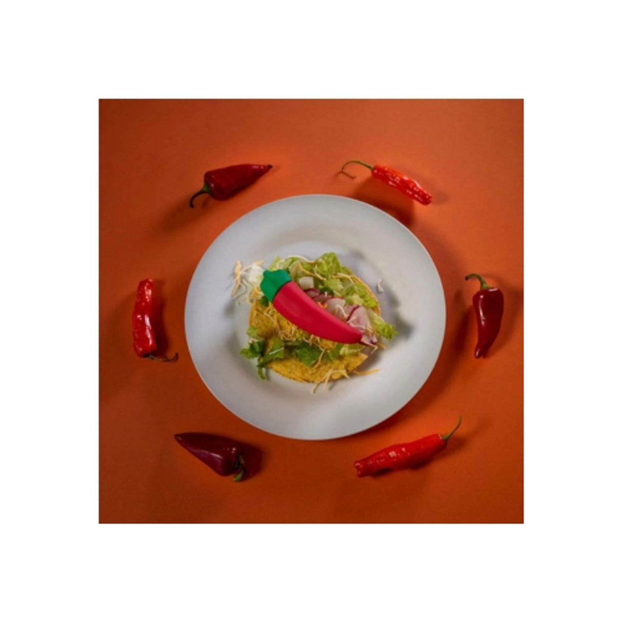 Emojibator Chili Pepper Rechargeable Vibrator