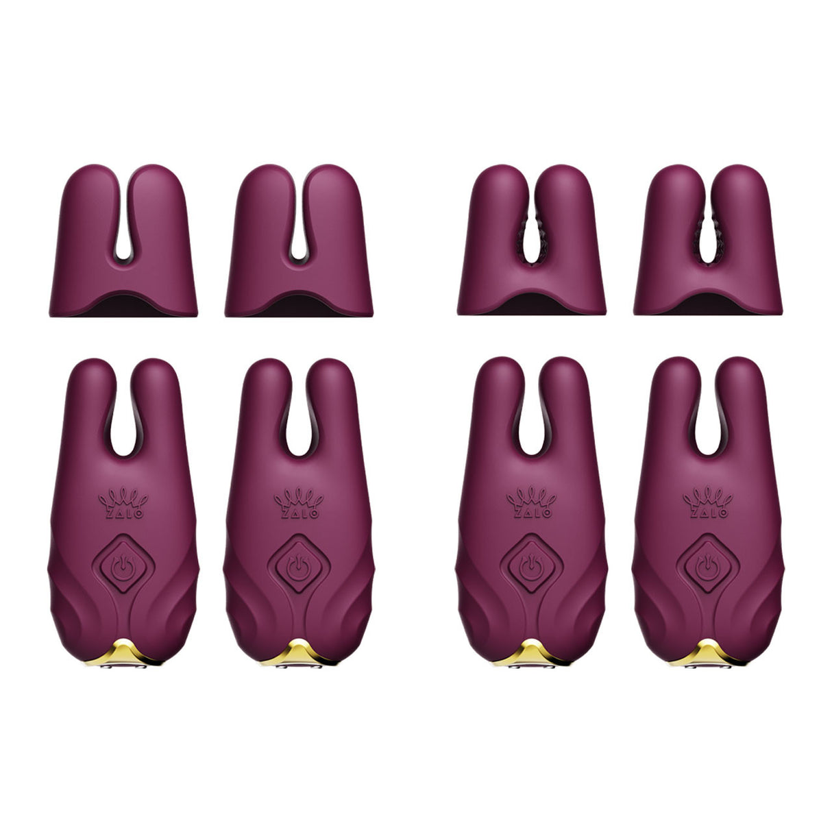 Zalo Nave Vibrating Nipple Clamps