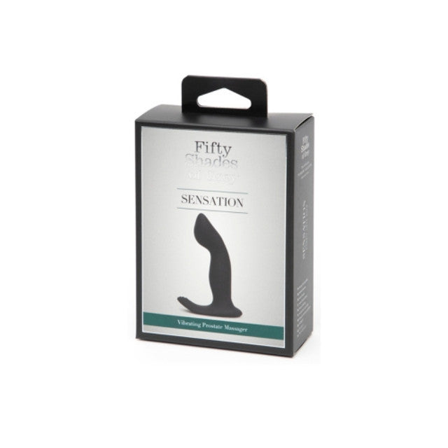 Fifty Shades of Grey Sensation Rechargeable P Spot Vibrator Black