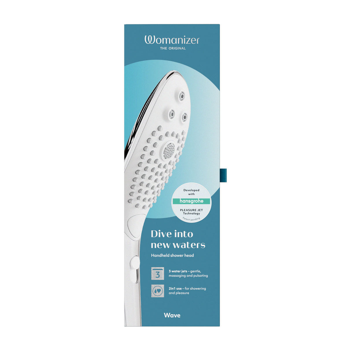 Womanizer Wave 2n1 Showerhead and Water Massager