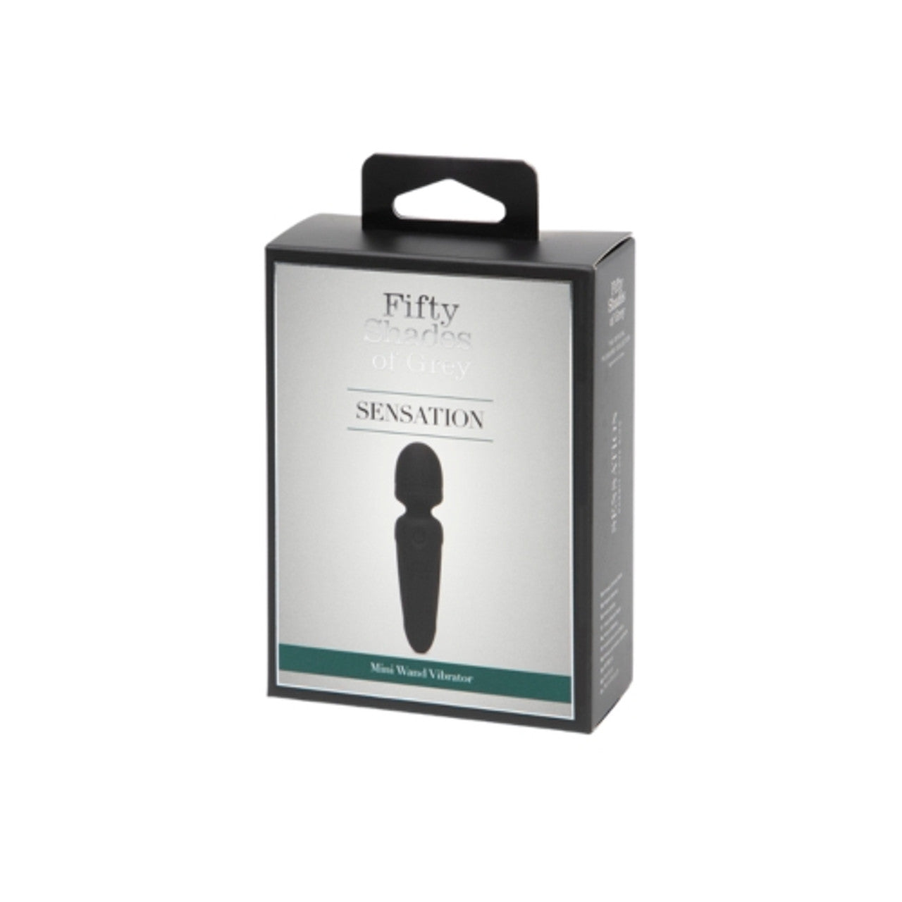 Fifty Shades of Grey Sensation Rechargeable Mini Wand Vibrator Black