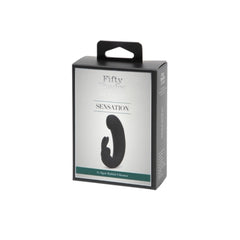 Fifty Shades of Grey Sensation Rechargeable G Spot Rabbit Vibrator Black