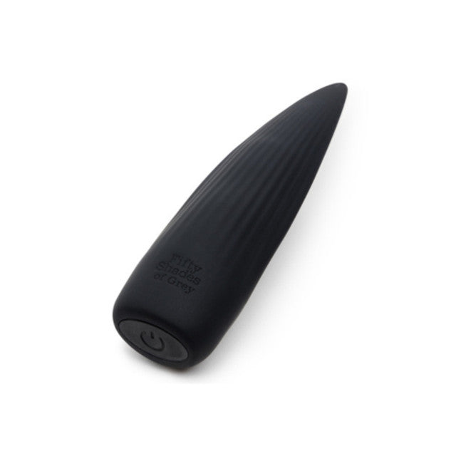 Fifty Shades of Grey Sensation Rechargeable Flickering Tongue Vibrator Black