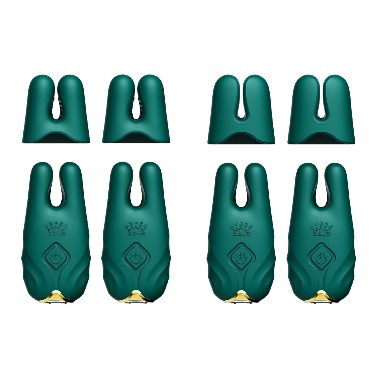 Zalo Nave Vibrating Nipple Clamps