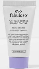 Evo platinum blonde toning shampoo 30ml