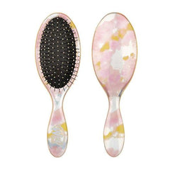 Wet Brush Watercolour Tie Dye Detangler Brush Peach.