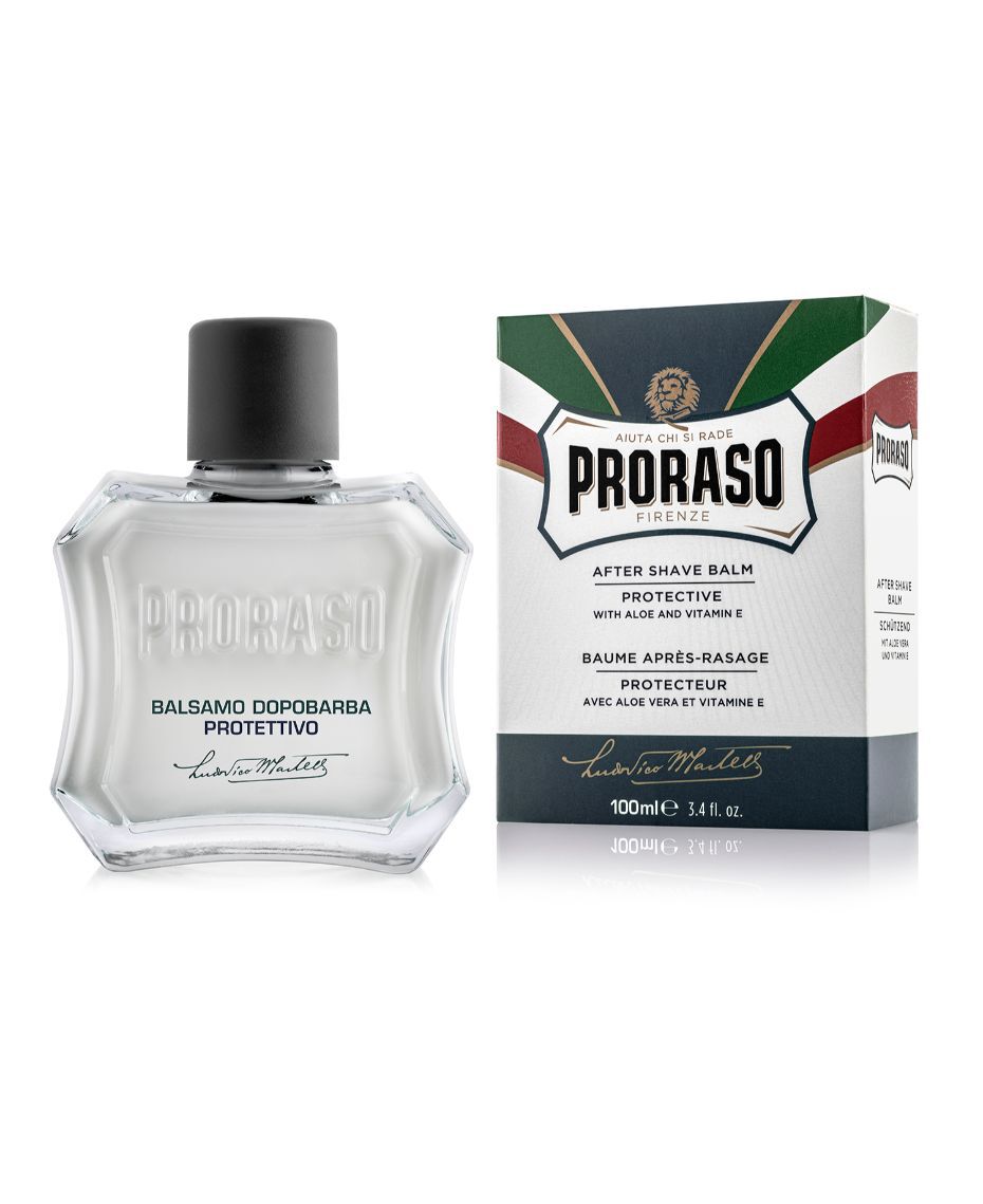 Proraso Protect Aftershave Balm with Aloe Vera & Vitamin E 100ml
