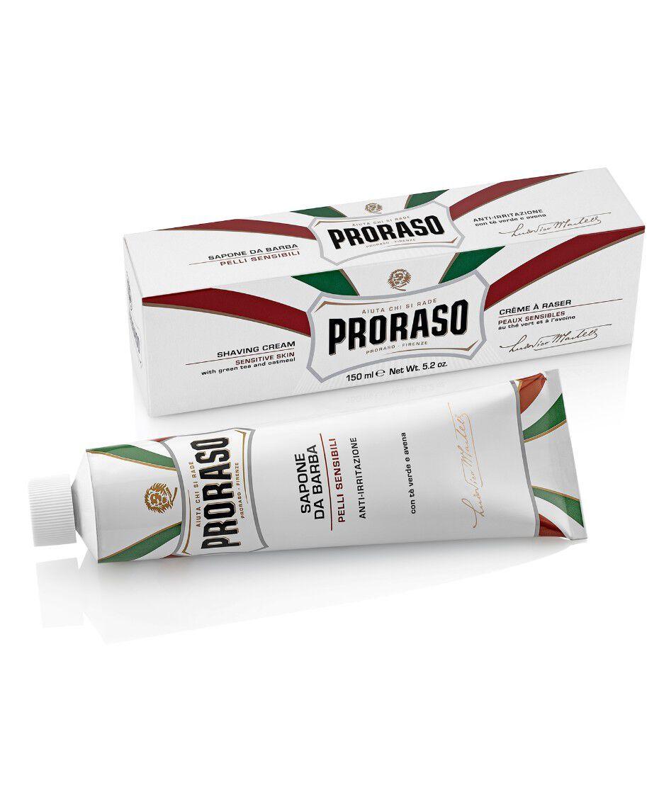 Sensitive Shave Cream Tube with Green Tea & Oatmeal 150ml