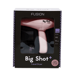 Fusion Big Shot Travel Hair Dryer In Baby Pink