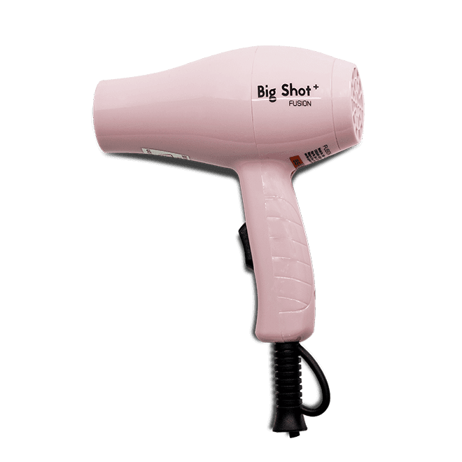 Fusion Big Shot Travel Hair Dryer In Baby Pink
