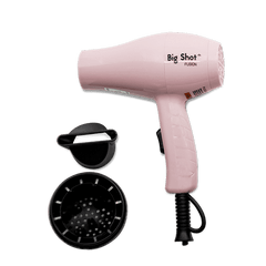Fusion Big Shot Travel Hair Dryer In Baby Pink
