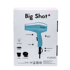 Fusion Big Shot Travel Hair Dryer In Sky Blue