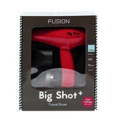 Fusion Big Shot Travel Hair Dryer In Hot Pink