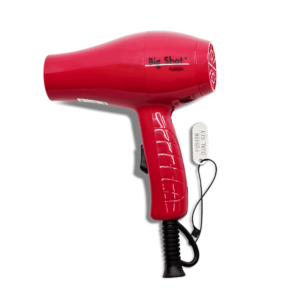 Fusion Big Shot Travel Hair Dryer In Hot Pink