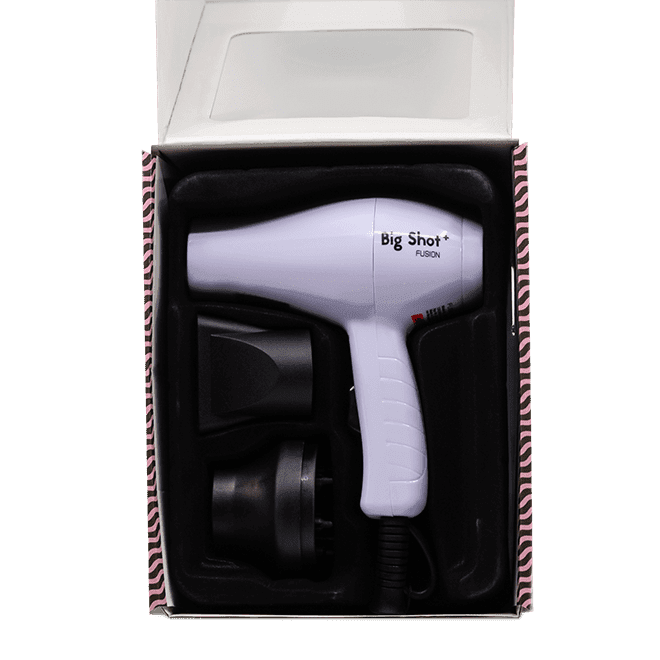 Fusion Big Shot Travel Hair Dryer In Mauve