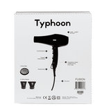 Fusion Typhoon Professional Hair Dryer In Black