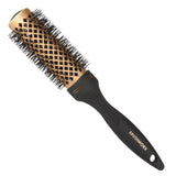 Brushworx Gold Ceramic Hot Tube Hair Brush 50mm Medium