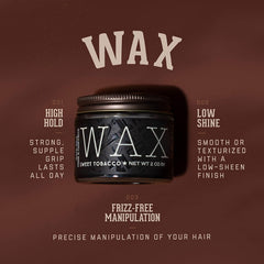 18 21 Man Made Wax Sweet Tobacco 2oz