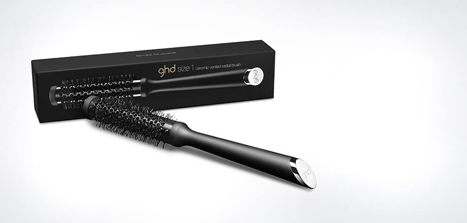 ghd natural bristle radial brush