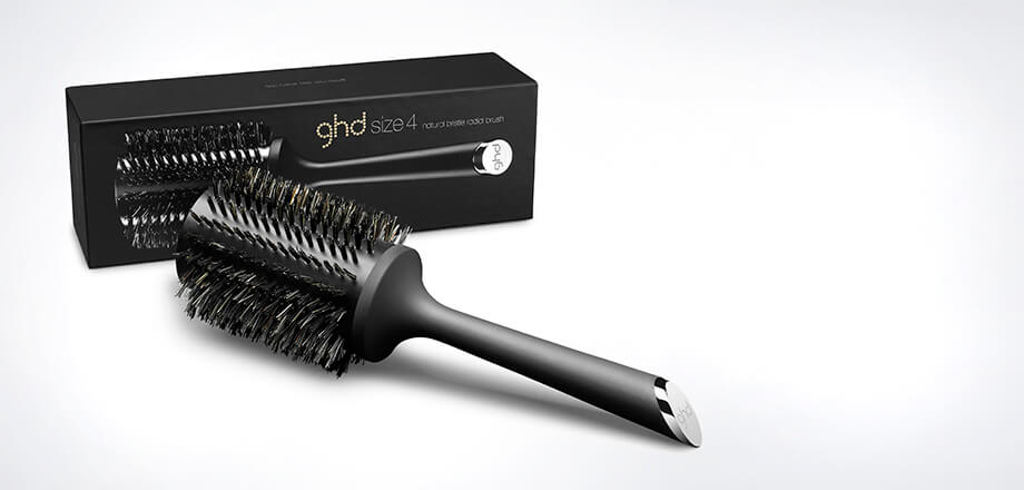 ghd natural bristle radial brush