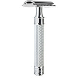 Muhle Traditional R89 Safety Razor Closed Comb Grande Chrome Plated Metal 41mm by 107mm