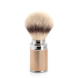 Muhle Traditional 31M89 Silvertip Fine Badger Brush Chrome Plated Rose Gold Metal