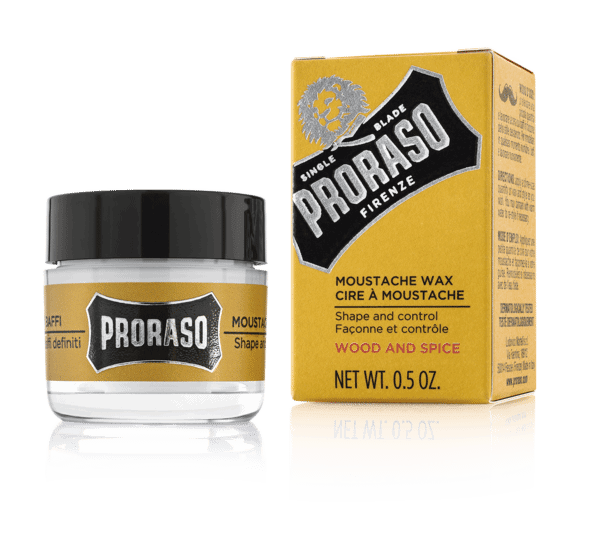 Proraso Moustache Wax Wood & Spice 15ml