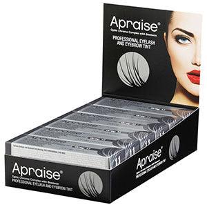 Apraise Eyelash and Eyebrow Tint 12pc Grey
