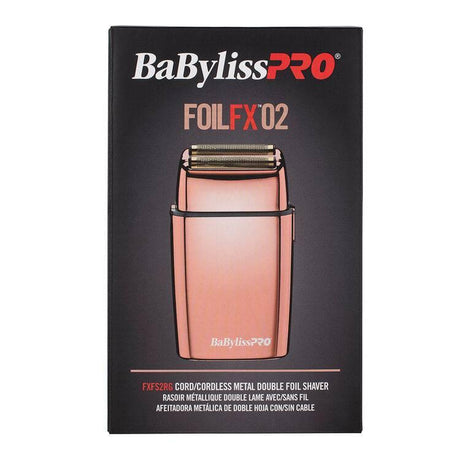 Babyliss Pro Rose FX FoilFX02 Metal Double Foil Shaver
