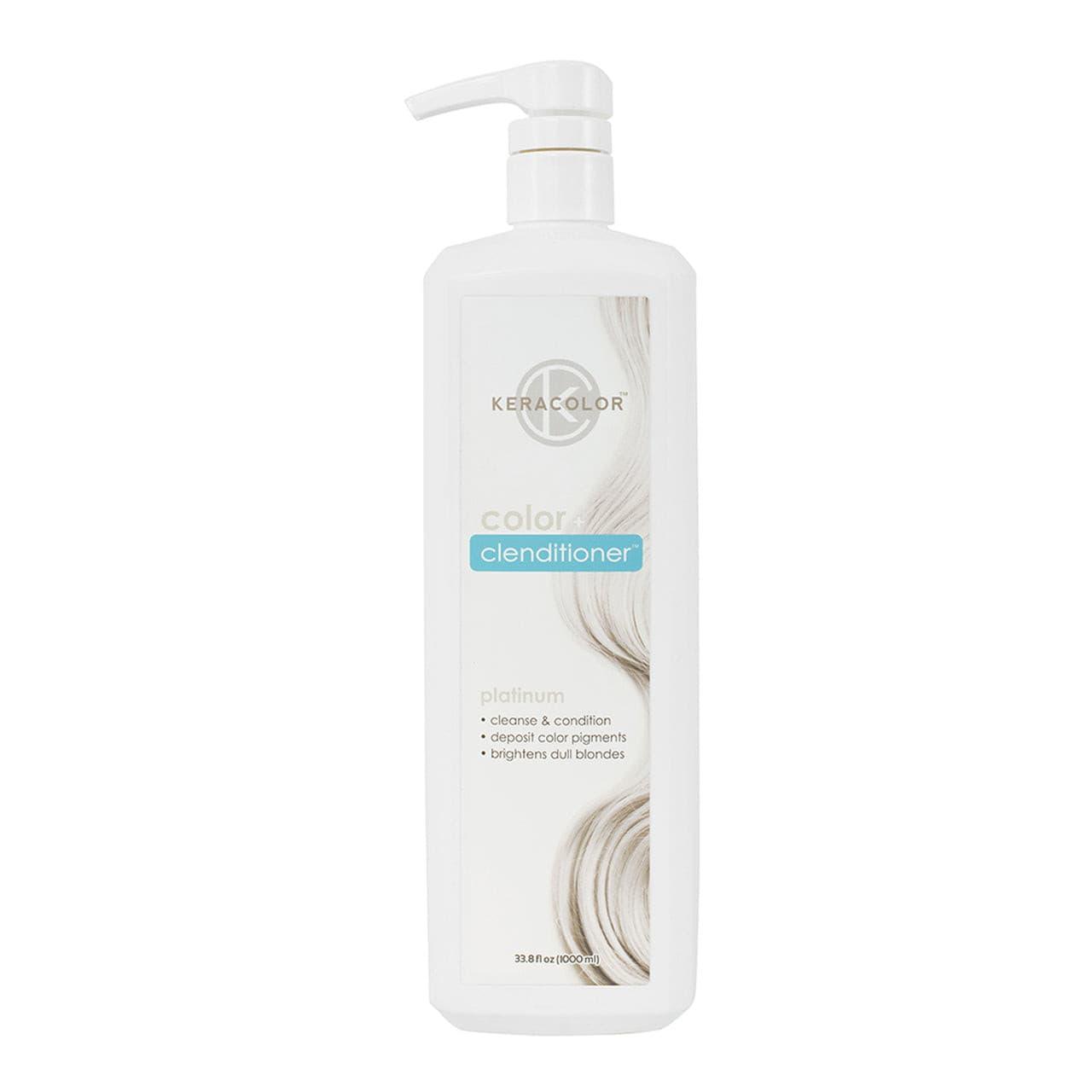 Keracolor Color Clenditioner Colour Shampoo Platinum 1 Litre