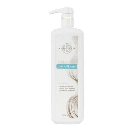 Keracolor Color Clenditioner Colour Shampoo Silver 1 Litre