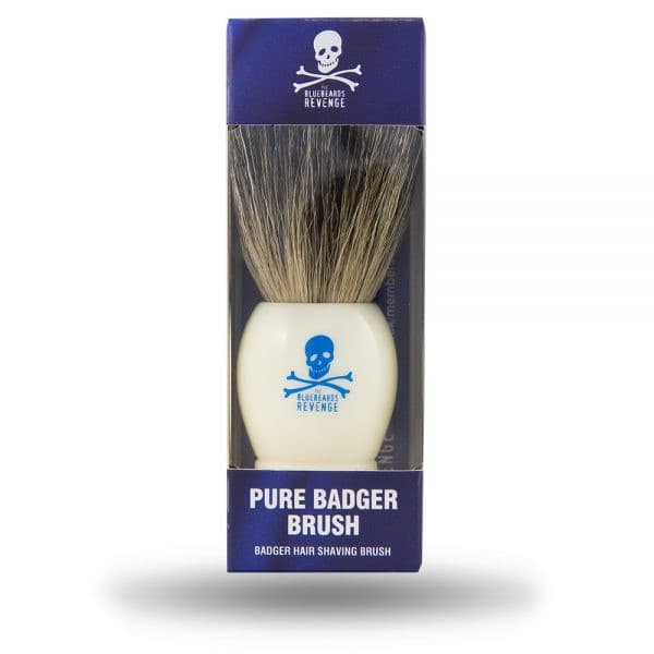 The Bluebeards Revenge Badger Shaving Brush White