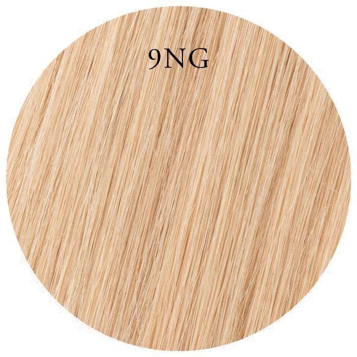 Showpony 20" Weft Human Hair Extensions (No Clips) Mid Brown