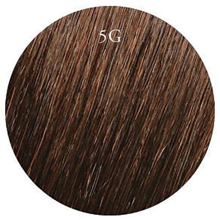 Showpony 20" Weft Human Hair Extensions (No Clips) Mid Brown